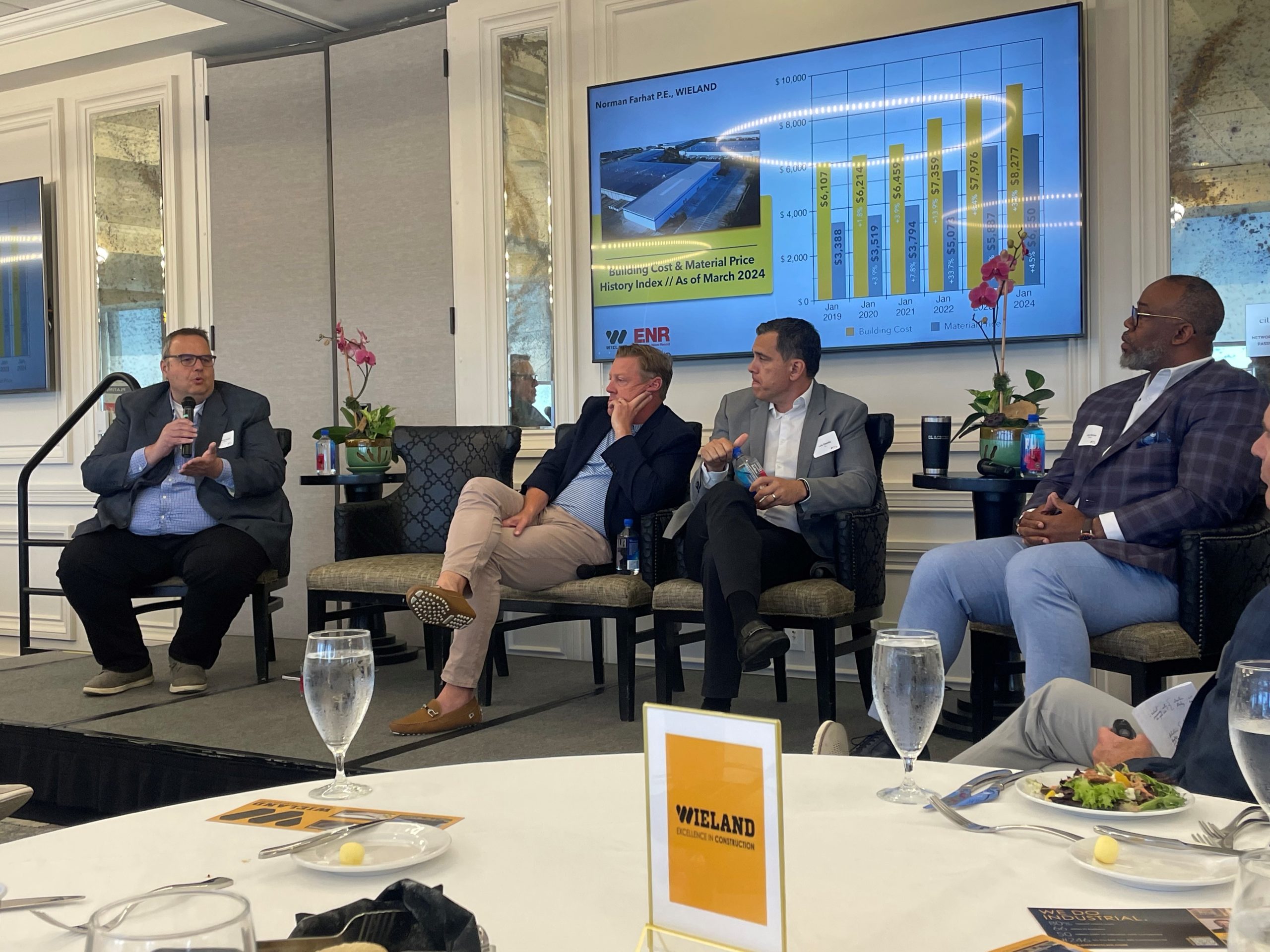 Panel speaks at Luncheon