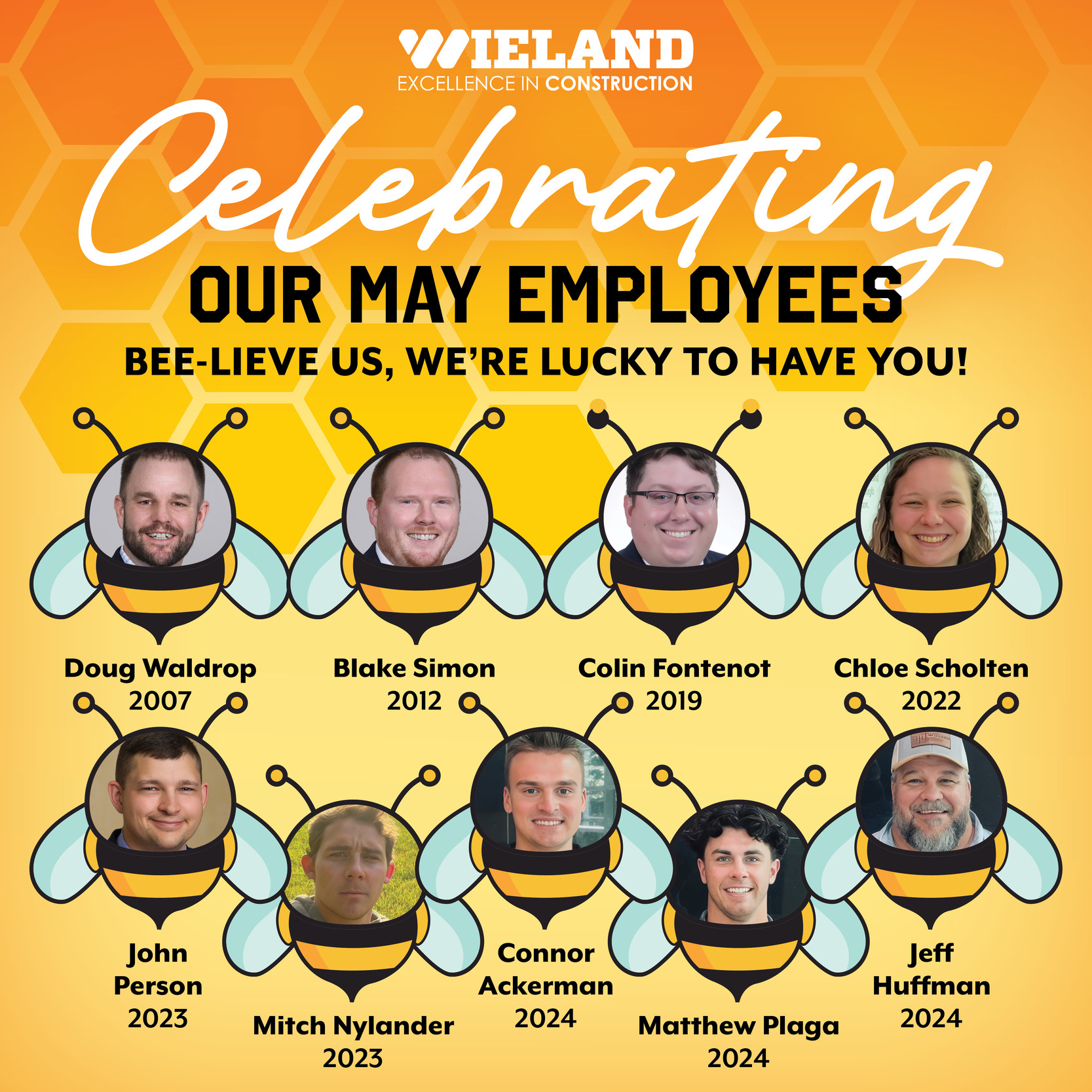 May Employee Anniversaries